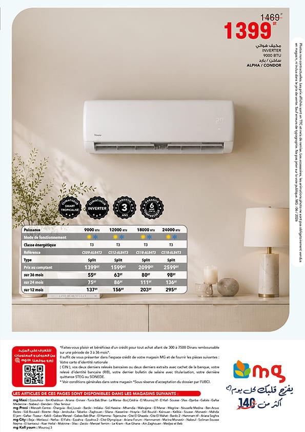 mg catalogue climatiseur 10